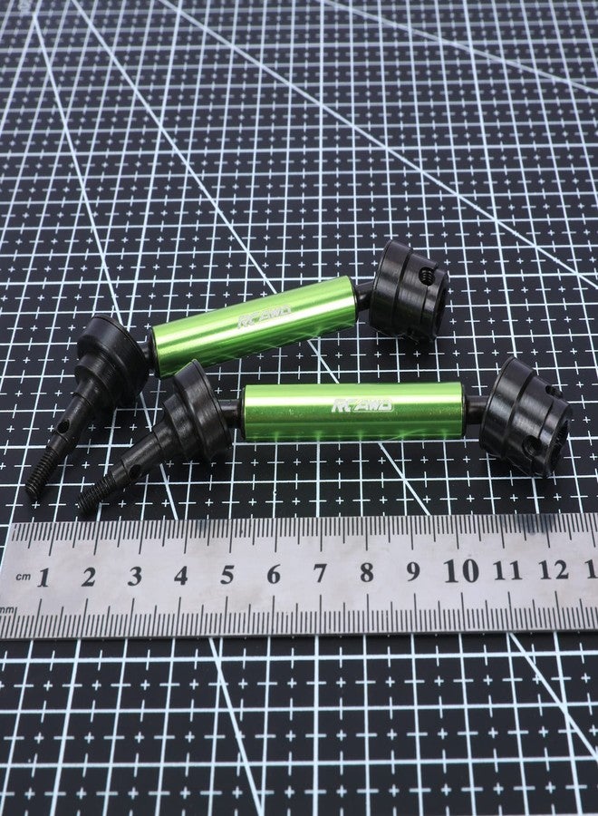 RCAWD Steel Rear Driveshaft for Arrma 1/10 Gorgon 4X2 MEGA 550 Drive Shaft Upgrades Part Green - Image 4